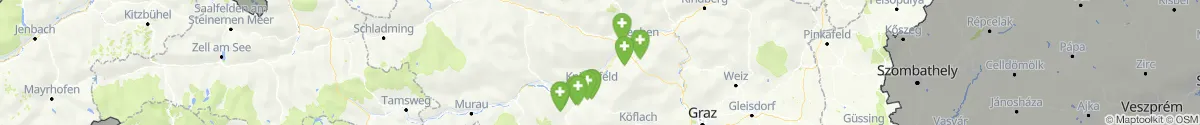 Map view for Pharmacies emergency services nearby Kobenz (Murtal, Steiermark)
